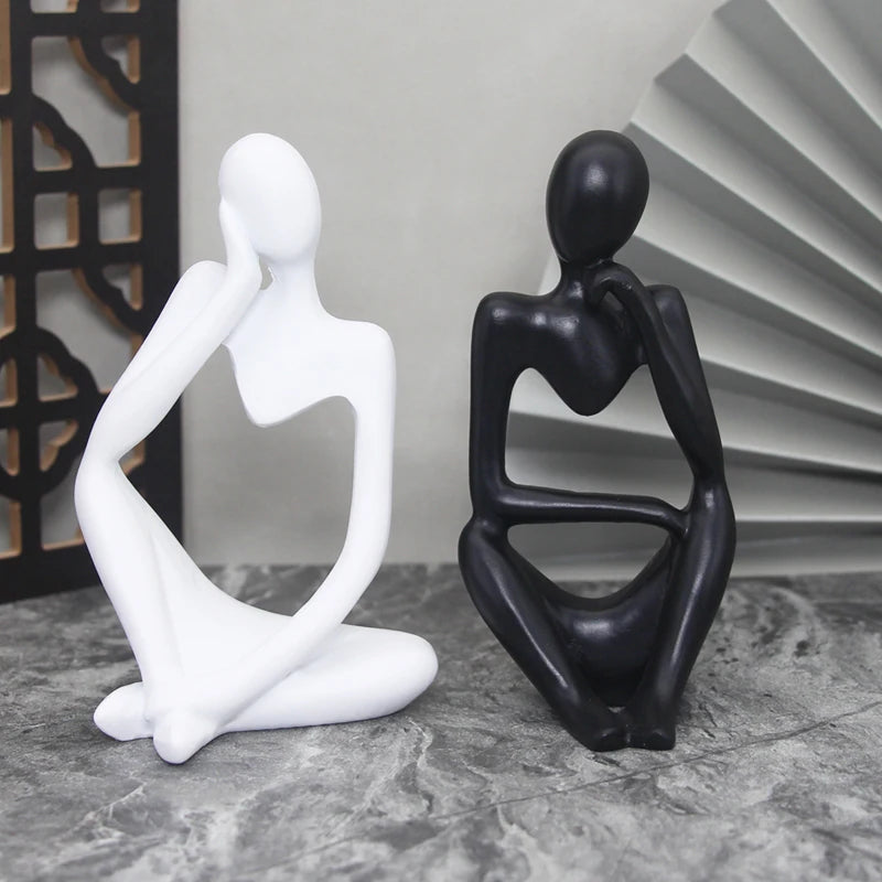 Skulptur Figur für Wohnzimmer Dekoration 3