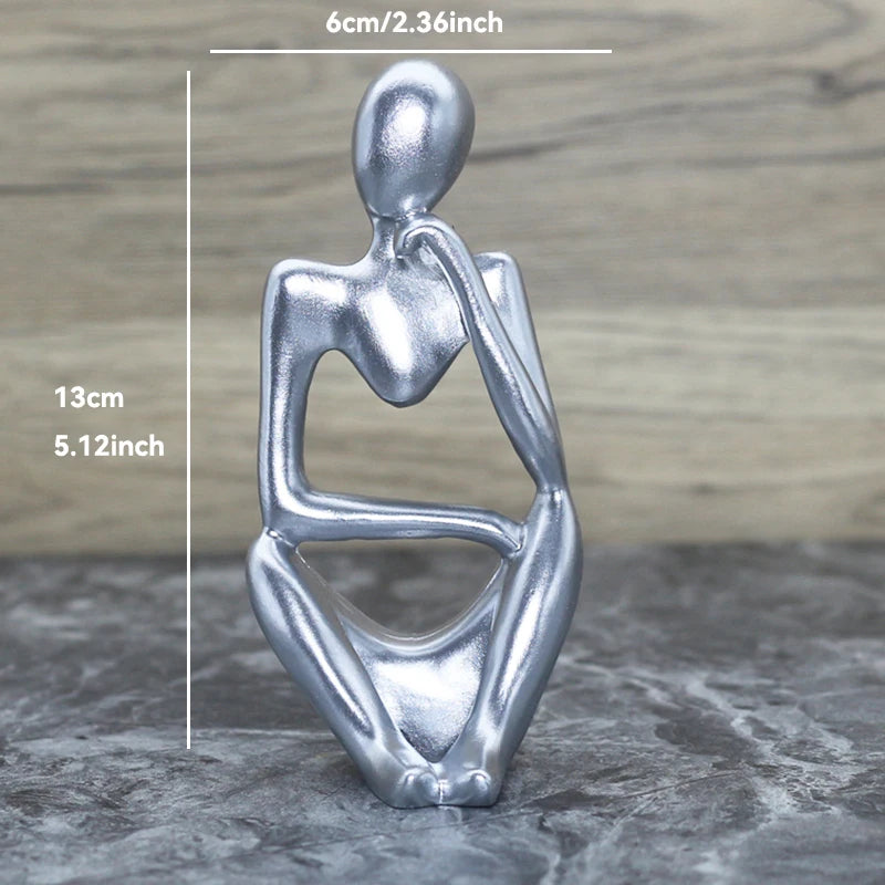 Skulptur Figur für Wohnzimmer Dekoration 33