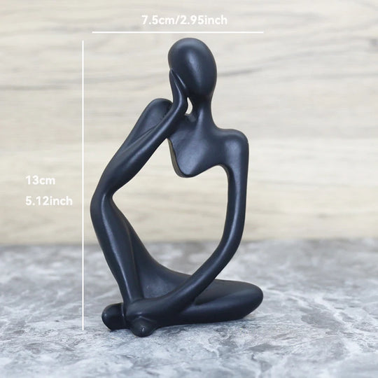 Skulptur Figur für Wohnzimmer Dekoration 34