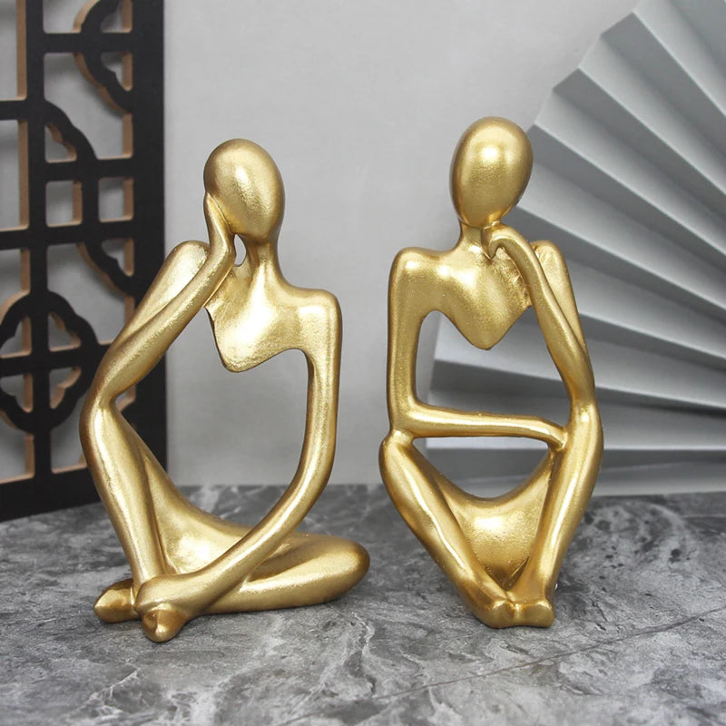 Skulptur Figur für Wohnzimmer Dekoration 4