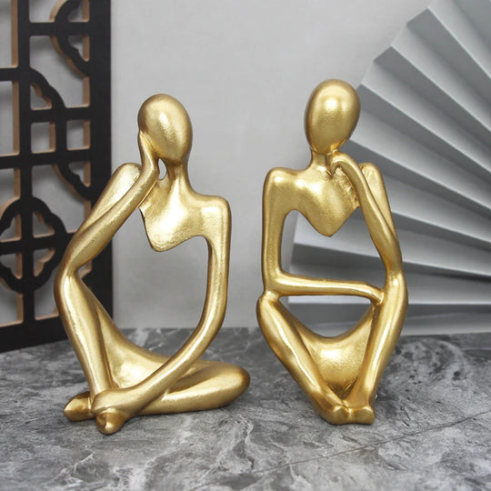 Skulptur Figur für Wohnzimmer Dekoration 4