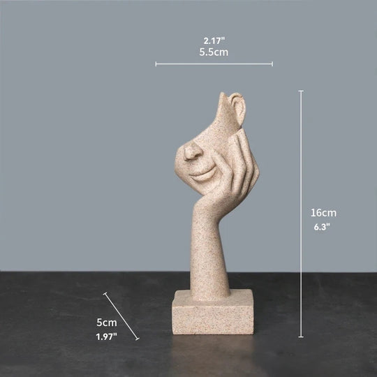Skulptur Figur für Wohnzimmer Dekoration 7