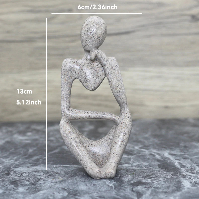 Skulptur Figur für Wohnzimmer Dekoration 8