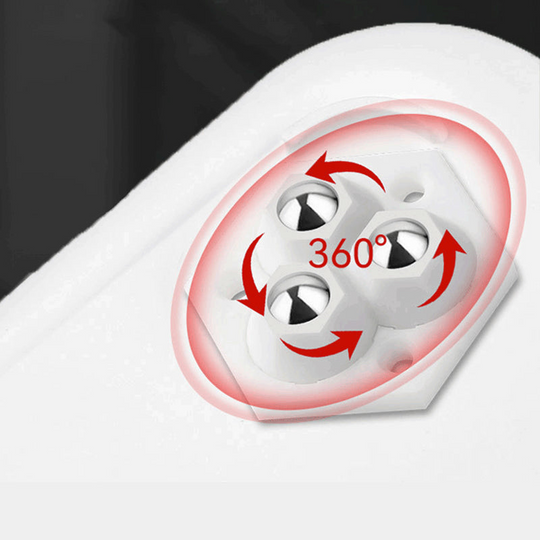 Smart-Glide-Räder 360° Drehbar Für Mühelosen Transport In Küche Und Büro 7
