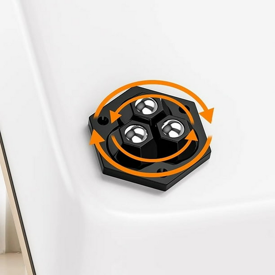 Smart-Glide-Räder 360° Drehbar Für Mühelosen Transport In Küche Und Büro 8