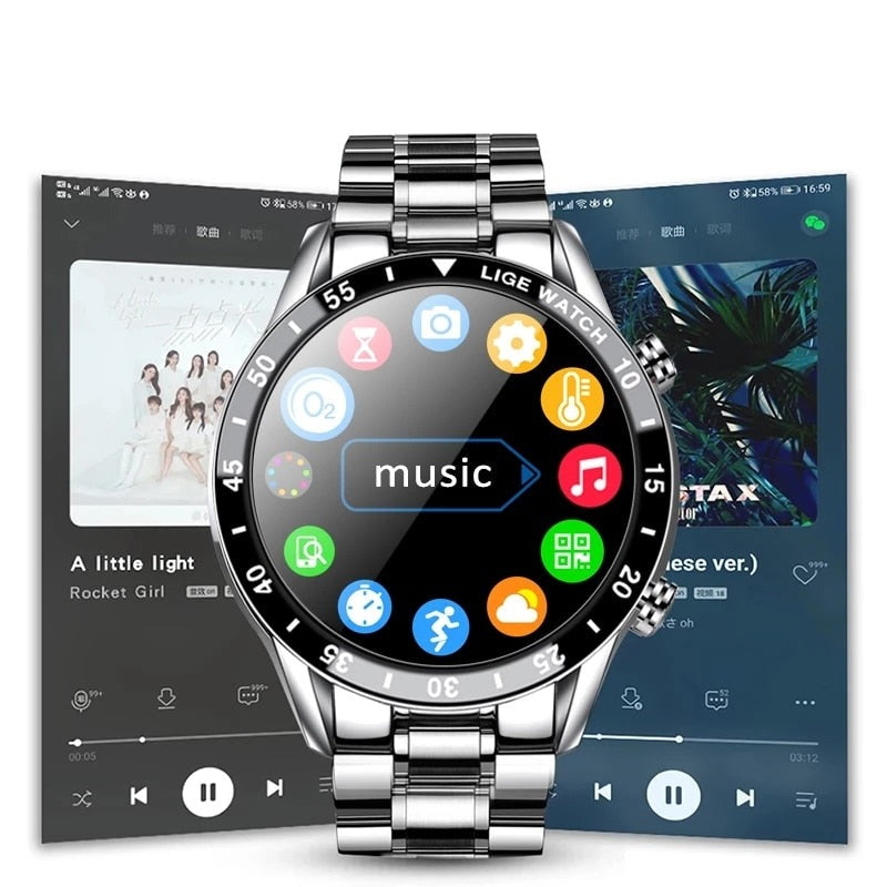Smartwatch Für Männer Und Frauen Mit 4G-Konnektivität Und Schlankem Design 1