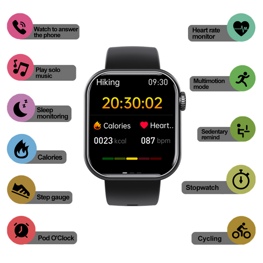 Smartwatch für Fitness-Tracking und Gesundheitsüberwachung 8
