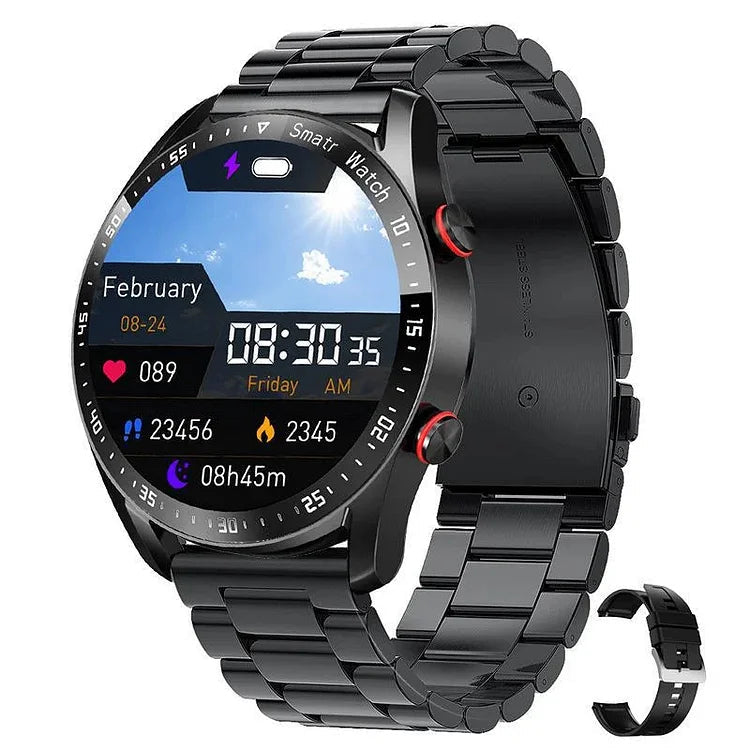 Smartwatch für Gesundheitsüberwachung mit Blutzucker-Tracking 0