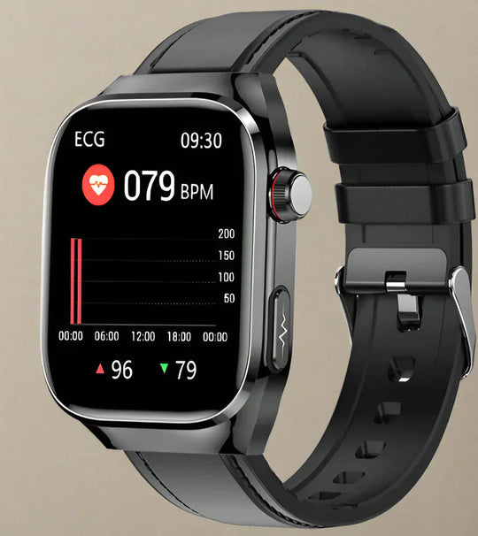 Smartwatch für Gesundheitsüberwachung mit EKG und AMOLED-Display 0