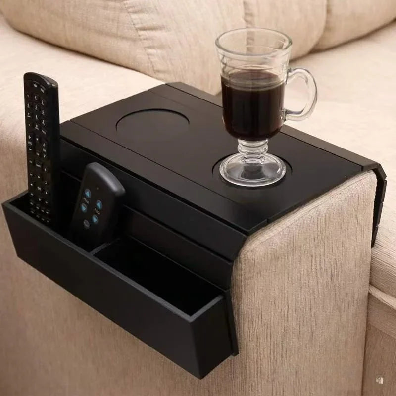 Sofa-Armlehnen-Organizer für ein aufgeräumtes Wohnzimmer 5