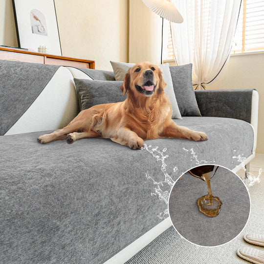 Sofa Bezug für Haustierbesitzer mit Jacquard-Design 8