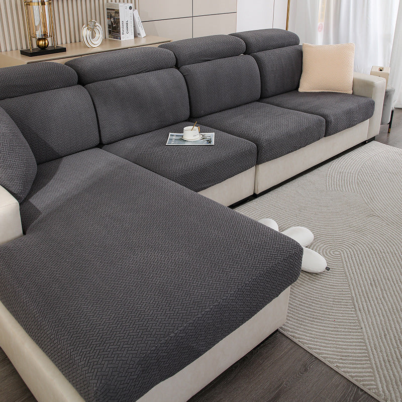 Sofabezug Rundum-Stretch für Kissenformen – Bequemer Couchbezug für Wohnzimmer und Schlafzimmer 0