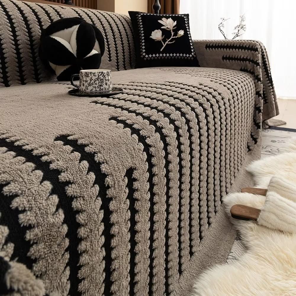 Sofabezug für Wohnzimmer im Vintage-Stil 0
