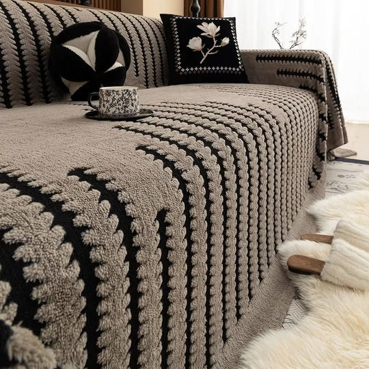 Sofabezug für Wohnzimmer im Vintage-Stil 0