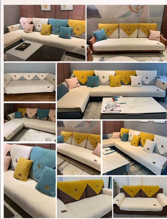 Sofabezug für Wohnzimmer im modernen Stil 8