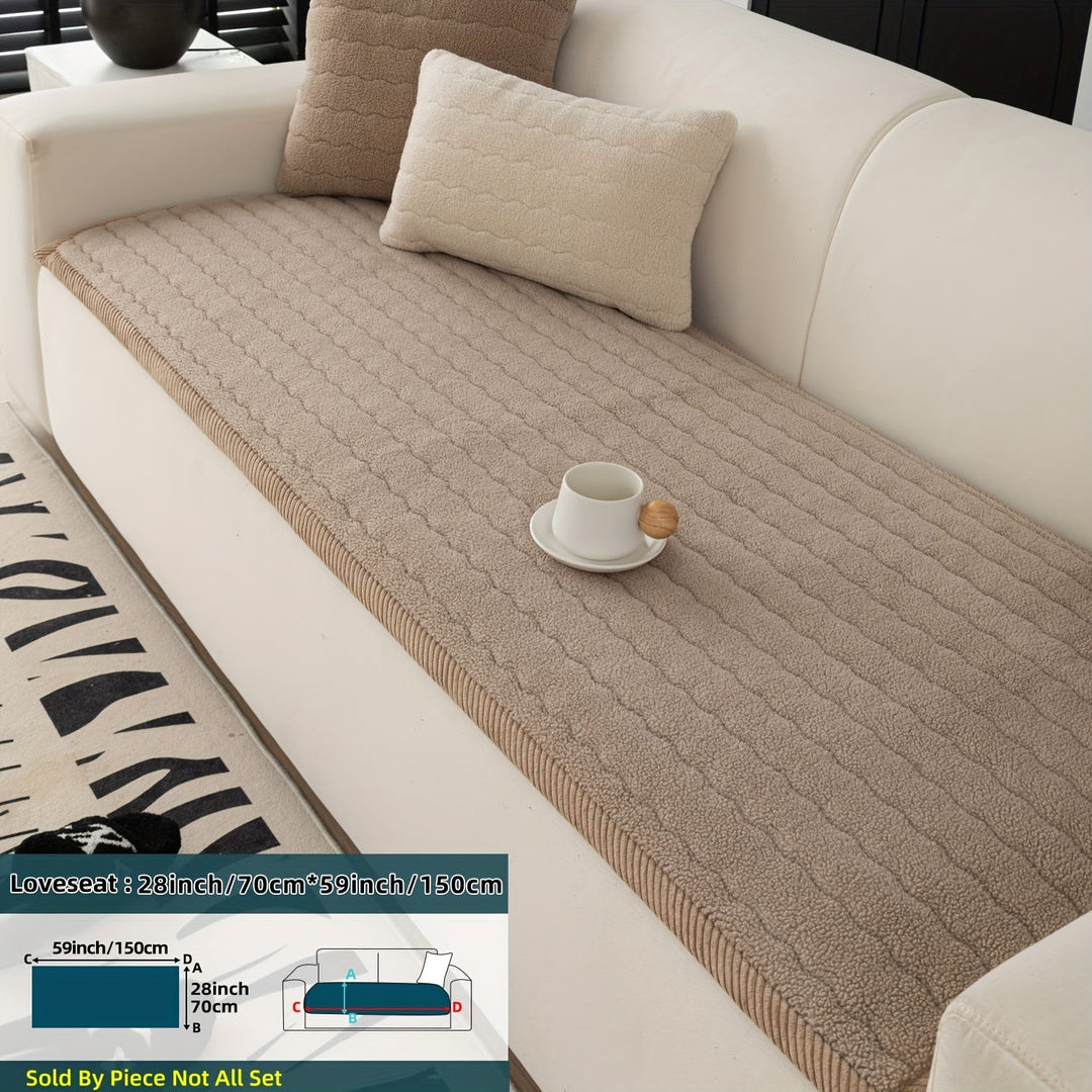 Sofaüberzug für Wohnzimmer Rutschfest und Dick 0