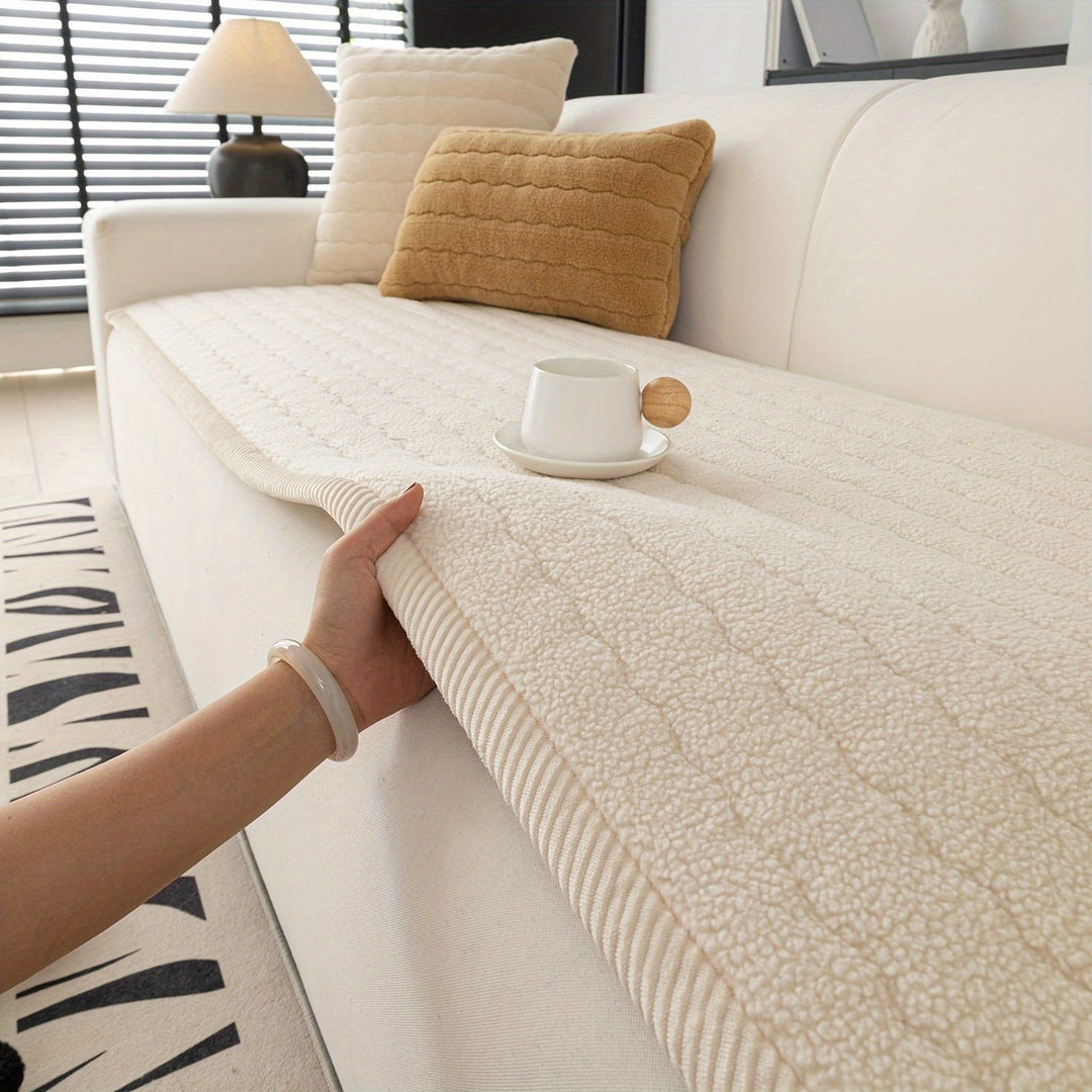 Sofaüberzug für Wohnzimmer Rutschfest und Dick 6