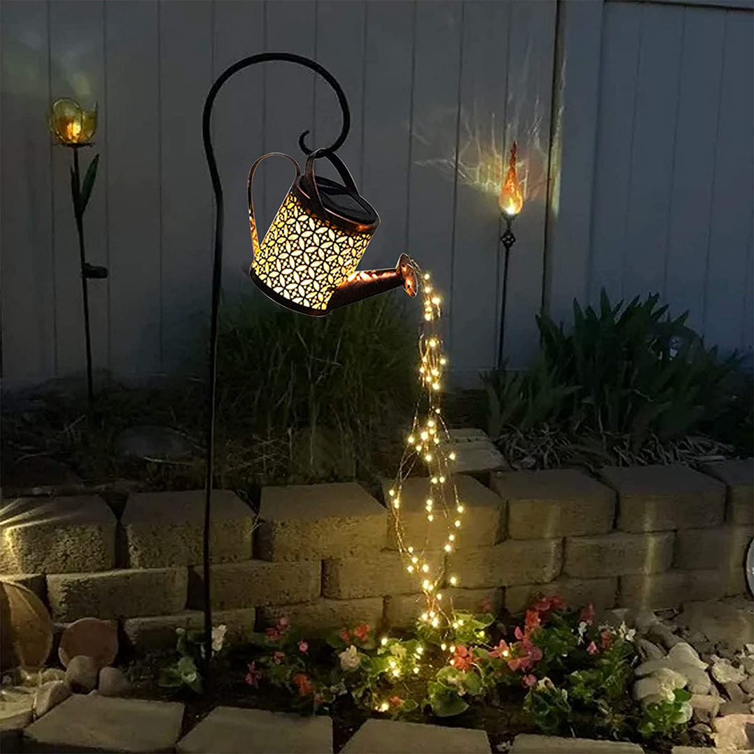 Solar Gartenlampe Retro Design 0