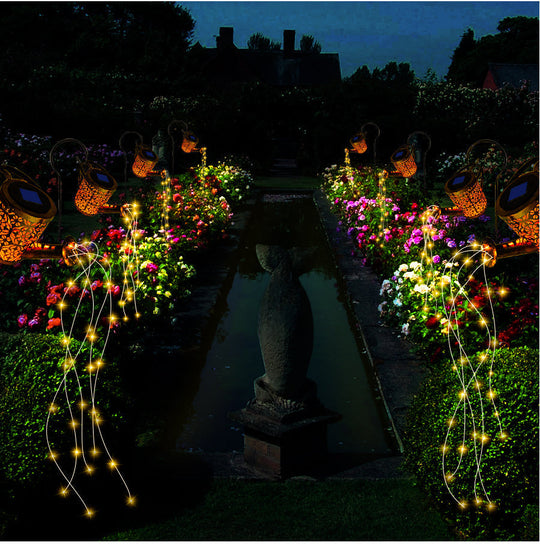 Solar Gartenlampe Retro Design 2