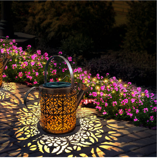 Solar Gartenlampe Retro Design 4