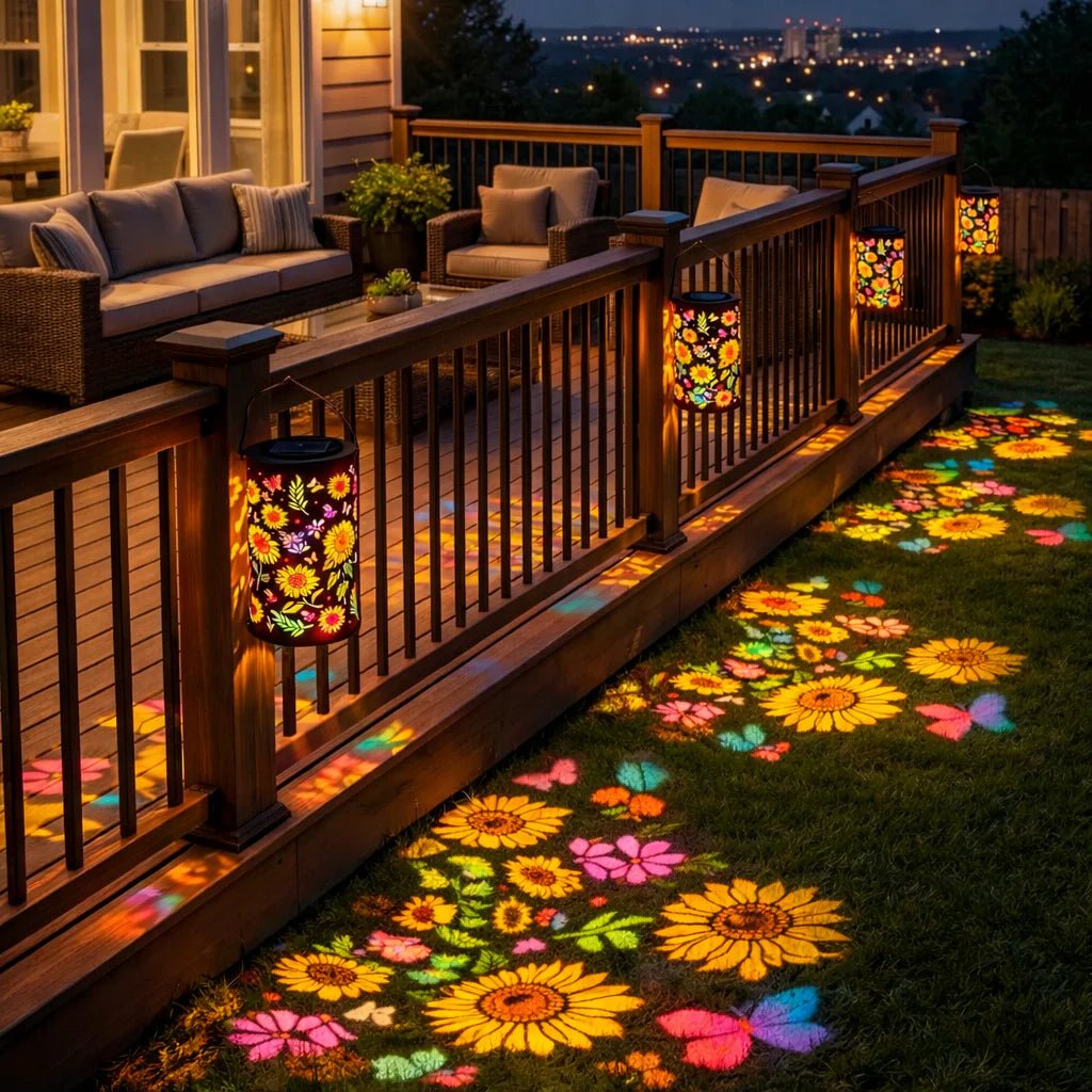 Solar Gartenlaterne für stimmungsvolle Außenbeleuchtung 6