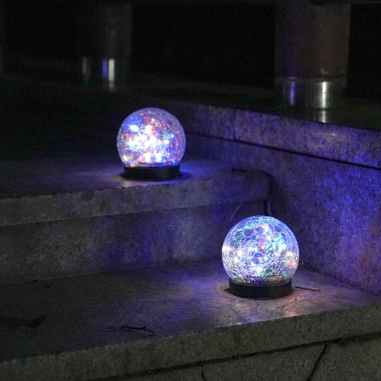 Solar Gartenleuchte LED Mit Farbwechsel, Wetterfest, Energieeffizient, Für Garten Und Terrasse 1
