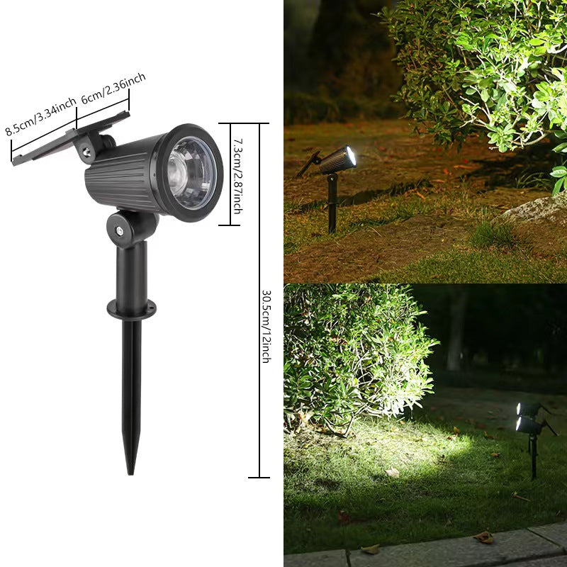 Solar Gartenleuchte Wetterfest LED Spotlights Für Stimmungsvolle Beleuchtung Im Garten 0