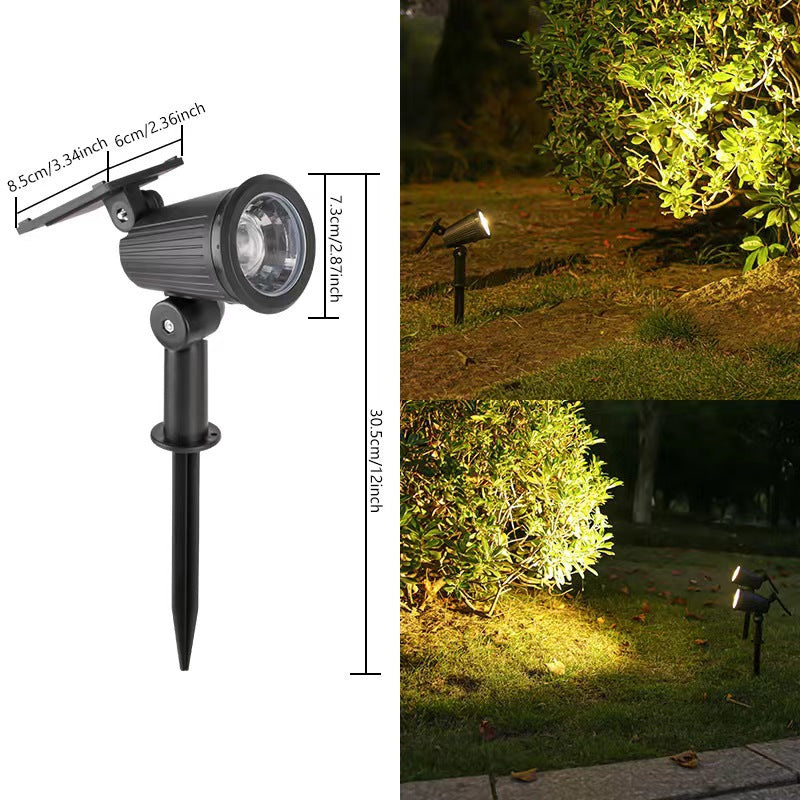 Solar Gartenleuchte Wetterfest LED Spotlights Für Stimmungsvolle Beleuchtung Im Garten 9