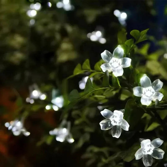 Solar Gartenleuchten Blumenstil für Außenbereich 1