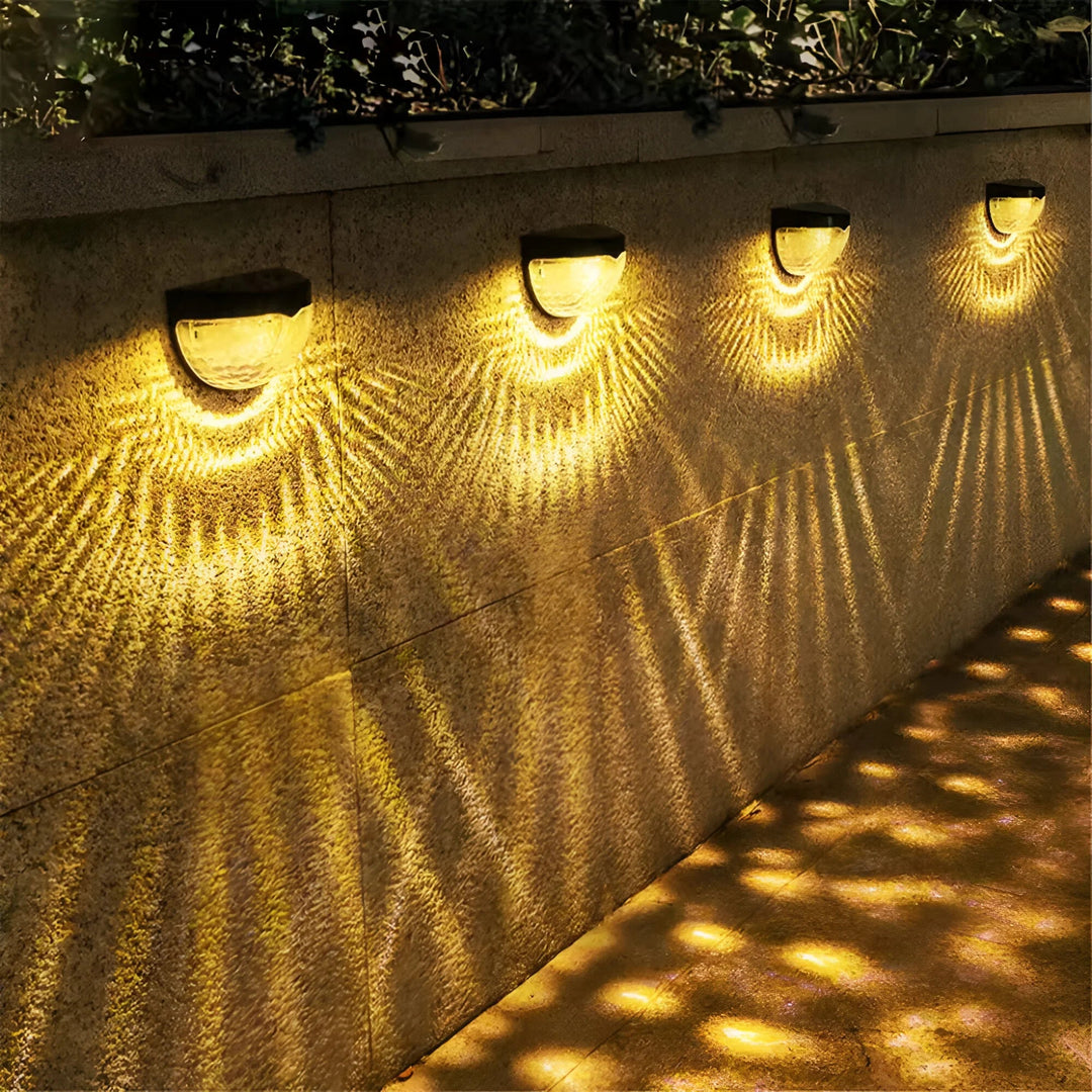 Solar Gartenwandleuchte für Außenbereich 0