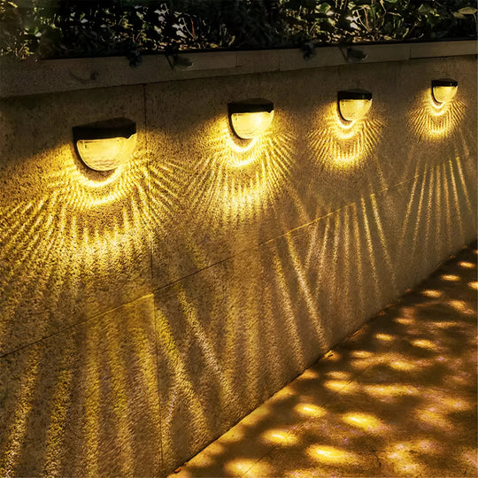 Solar Gartenwandleuchte für Außenbereich 0