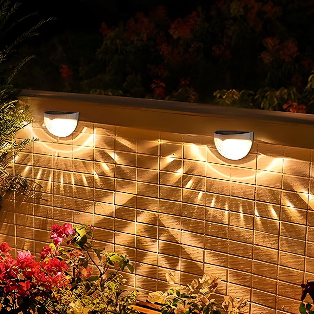 Solar Gartenwandleuchte für Außenbereich 3