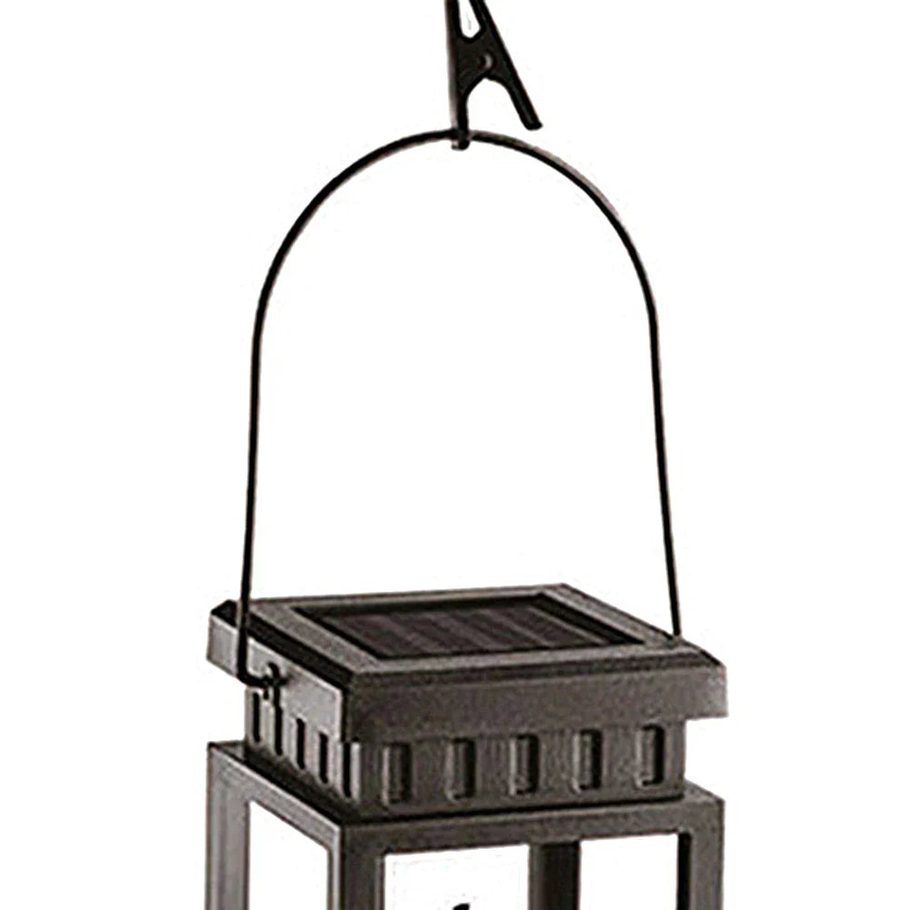 Solarbetriebene Gartenlaterne LED für Balkon 4