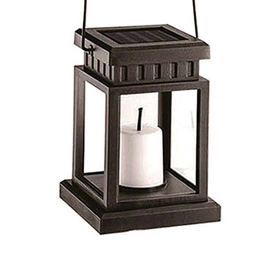 Solarbetriebene Gartenlaterne LED für Balkon 5