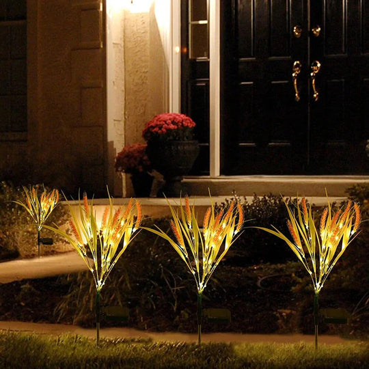 Solarbetriebene Gartenlichter 2er-Pack für stilvolle Beleuchtung 3