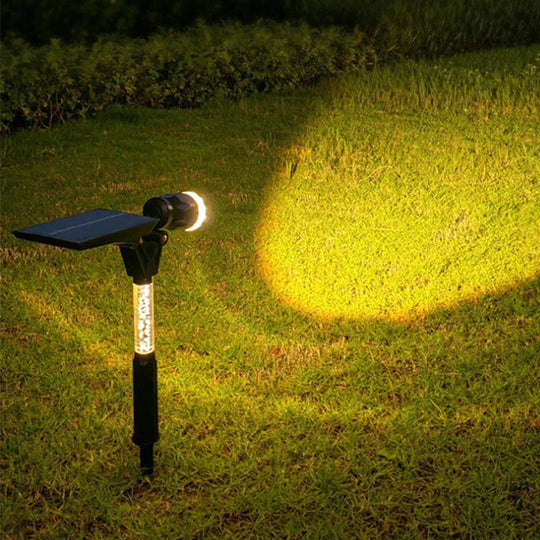 Solarbetriebene LED-Gartenstrahler für Außenbereiche 0