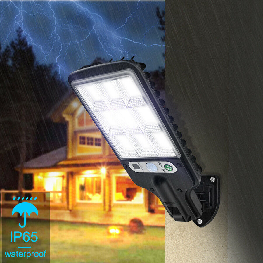 Solarbetriebene LED-Torlampe für Außenbereiche 0