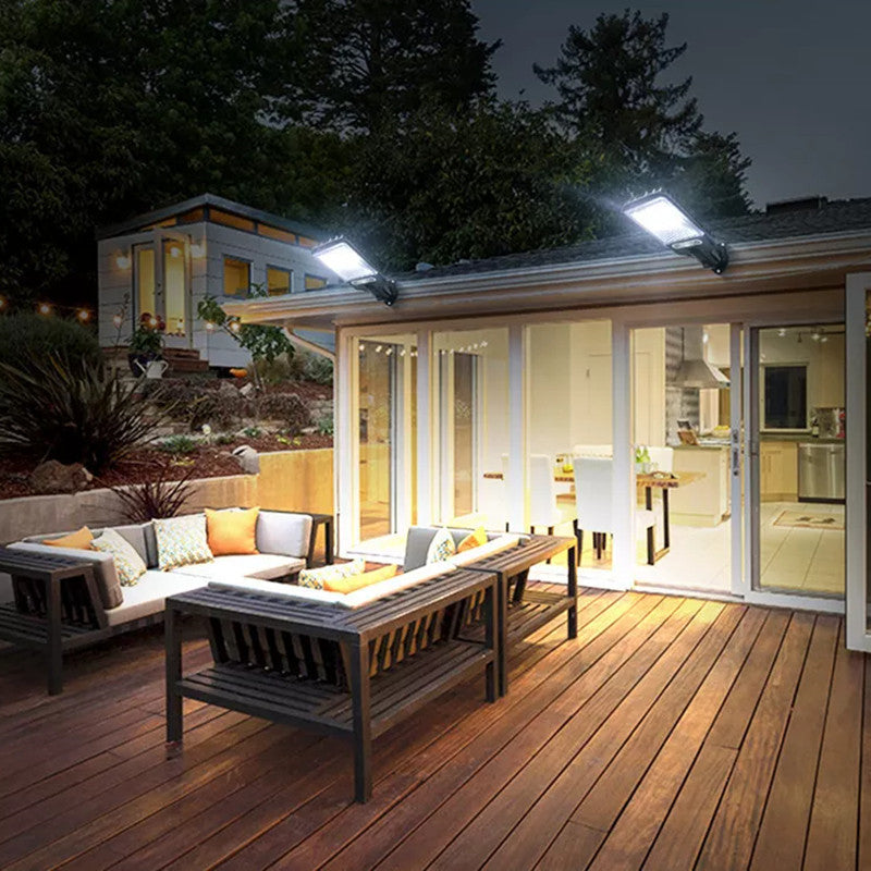 Solarbetriebene LED-Torlampe für Außenbereiche 1