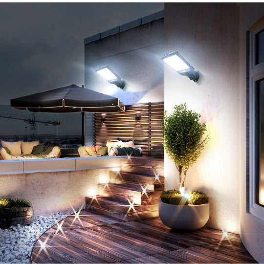 Solarbetriebene LED-Torlampe für Außenbereiche 2