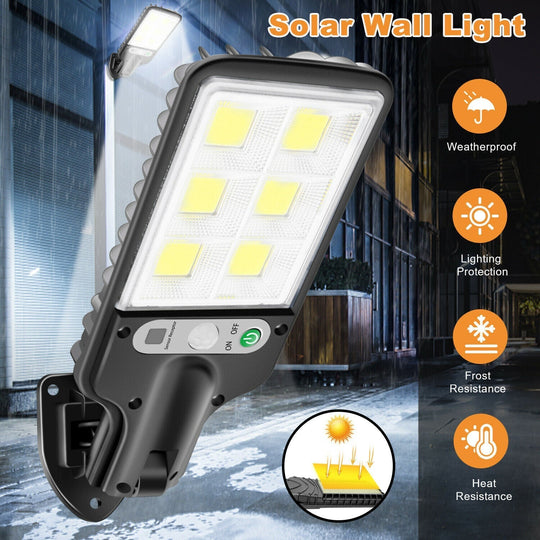 Solarbetriebene LED-Torlampe für Außenbereiche 4