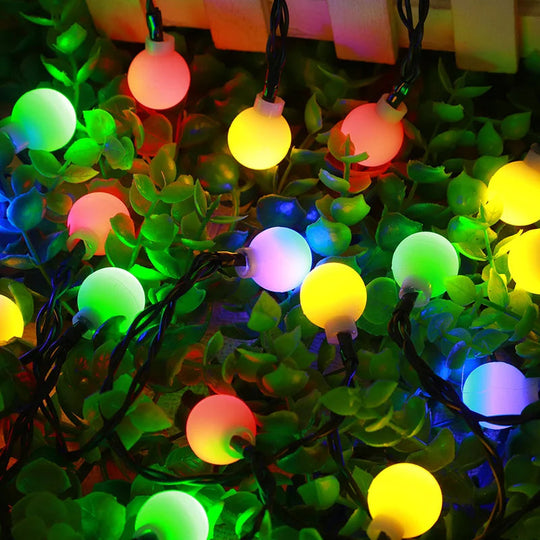Solarbetriebene Partybeleuchtung Für Gartenpartys Und Feste 3