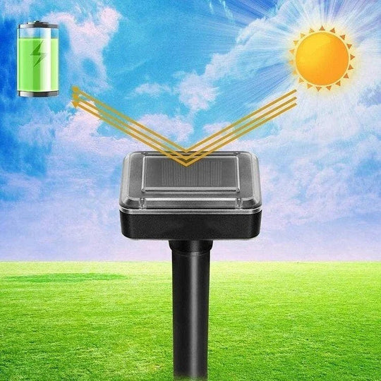 Solarbetriebener Schädlingsvertreiber für den Garten mit Wasserdichtem Design 2