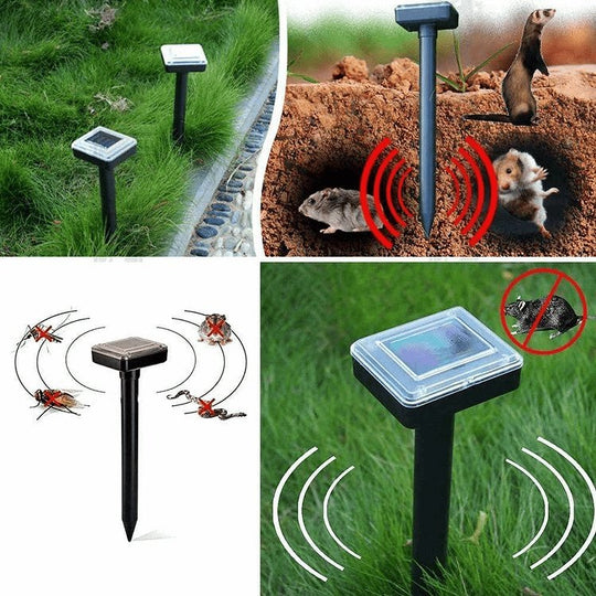 Solarbetriebener Schädlingsvertreiber für den Garten mit Wasserdichtem Design 3