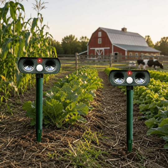 Solarbetriebener Tiervertreiber für Garten 2