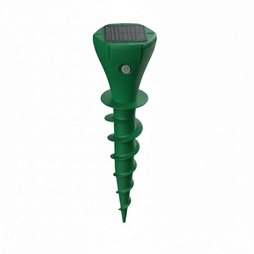 Solarer Maulwurfsvertreiber mit Vibration für Garten 0