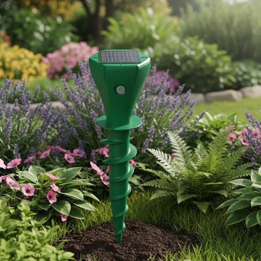 Solarer Maulwurfsvertreiber mit Vibration für Garten 1