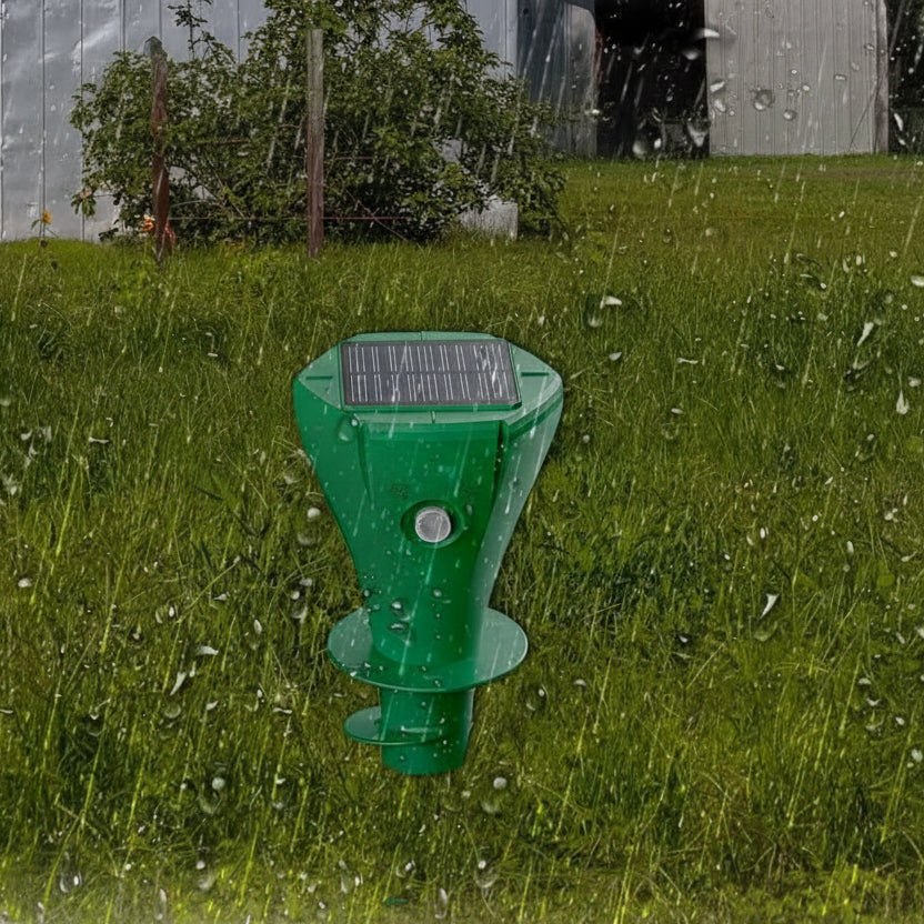 Solarer Maulwurfsvertreiber mit Vibration für Garten 5