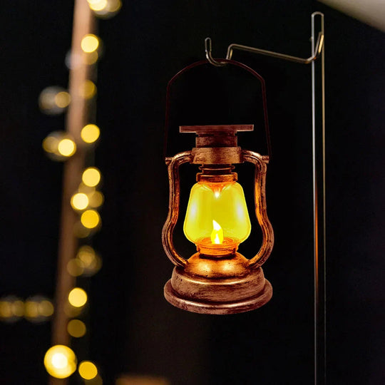 Solarlaterne im Vintage-Stil für Garten und Balkon 2