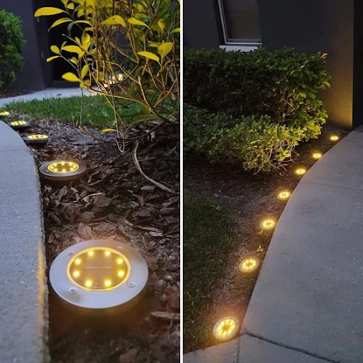 Solarleuchten Garten LED Drahtlampe mit Dämmerungssensor für Außenbereich 1