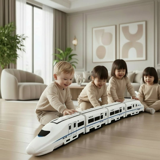 Spielzeugeisenbahn mit 360° Drehung für Kinder 1